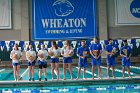 Swim Senior Day  Wheaton College Swimming & Diving Senior Day 2022. - Photo By: KEITH NORDSTROM : Wheaton, Diving, Swim, Swimming, Senior Day